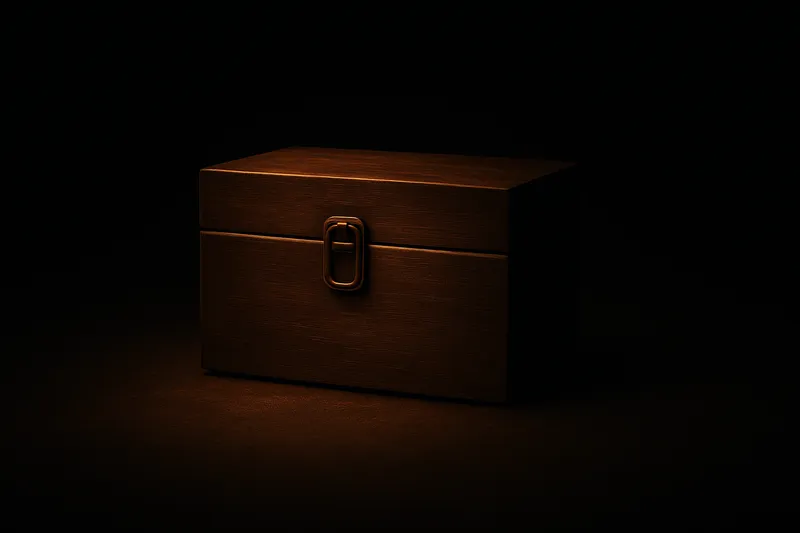 Escape Box teemalaatikko, suljettu